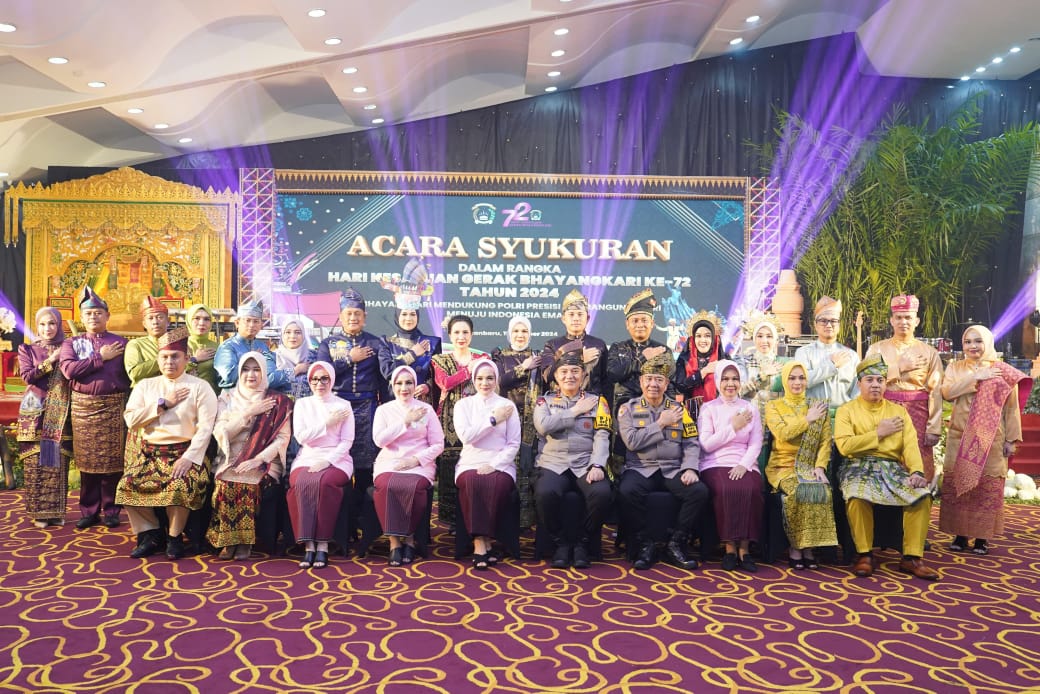 Kapolda Riau: Eksistensi Bhayangkari Luar Biasa 