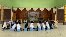 SMAN 1 Pangkalan Kerinci Gelar Workshop Keaktoran Teater